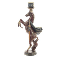 Подсвечник "Лошадь", L14 W9 H36 см