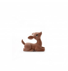 Флоковый олененок (лежит) 10*6*8,5см.