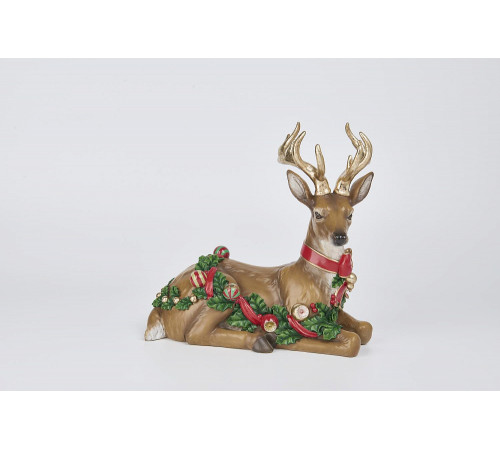 Фигурка "Олень лежачий" 27.8x16.1x26.7см
