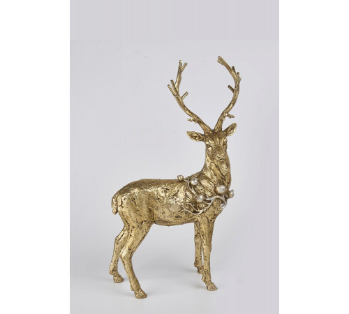Золотой олень (стоячий) 28.3x15.5x48.5см