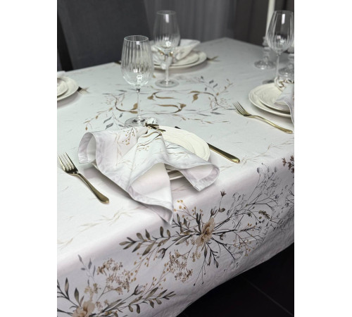 Cкатерть ATMOSPHERE HOME SHARM Артикул - ША 145*220, размер - 145*220