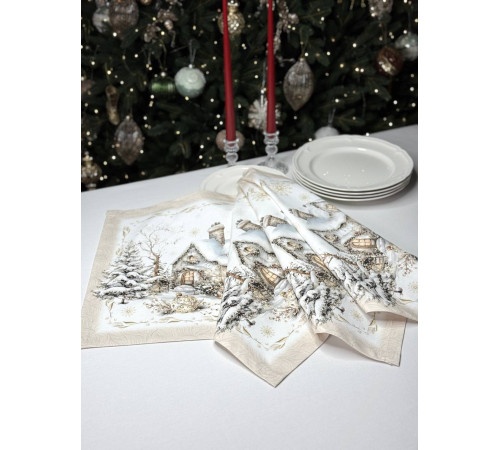 Салфетка BLOOMIA GOLDEN FOREST Артикул -  БЗЛ 40*40, размер - 40*40,