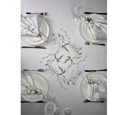 Cкатерть ATMOSPHERE HOME SHARM Артикул - ША 145*250, размер - 145*250