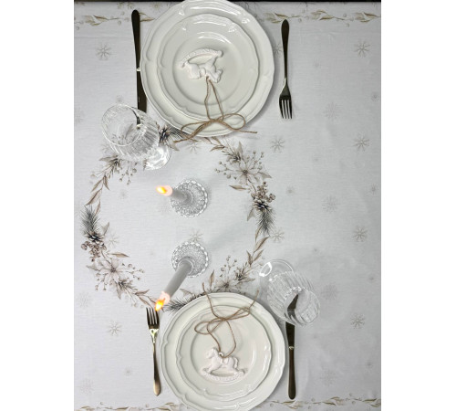 Cкатерть BLOOMIA GOLDEN FOREST Артикул - БЗЛ 145*350, размер - 145*350