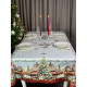 Cкатерть ATMOSPHERE HOME РОЖДЕСТВЕНСКАЯ ЯРМАРКА Артикул - РВЯ 145*250, размер - 145*250
