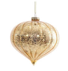 Украшение новогоднее "Капля", L12 W12 H13 см