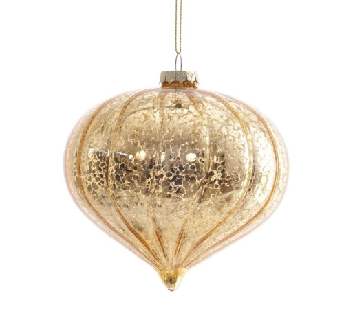 Украшение новогоднее "Капля", L12 W12 H13 см