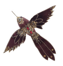 Изделие декоративное "Птичка", L21 W22 H6 см