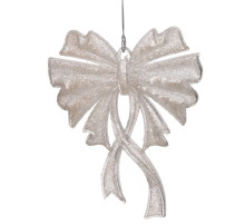 Украшение новогоднее "Бант", L13,5 W2,5 H16 см