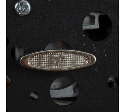 Фигурка декор в стекл шаре "Санта" (муз с ключ, движ), D 10 см, L15 W15 H15 см