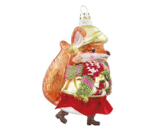 Лиса Алиса (стекло) 7х7,5х12 см 