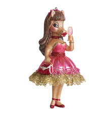 Лошадь "Супермодель" (стекло) 5х5,5х13,5 см