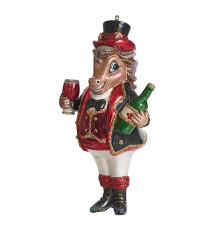 Лошадь "Мистер Хорс" (стекло) 7,5х6х15 см