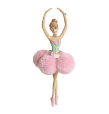 Балерина "Принцесса на горошине" розовая 7х7х18 см