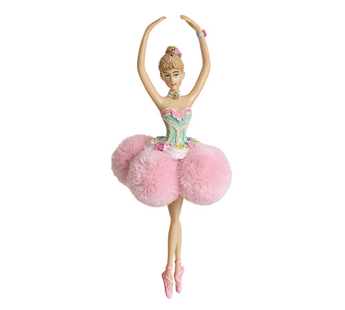 Балерина "Принцесса на горошине" розовая 7х7х18 см