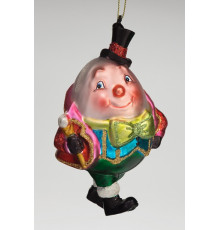 Шалтай-Болтай Джентльмен в цилиндре (стекло) 7х8,5х14 см 