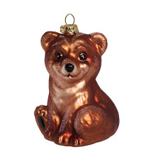 Медвежонок (стекло) 7х5,5х9 см