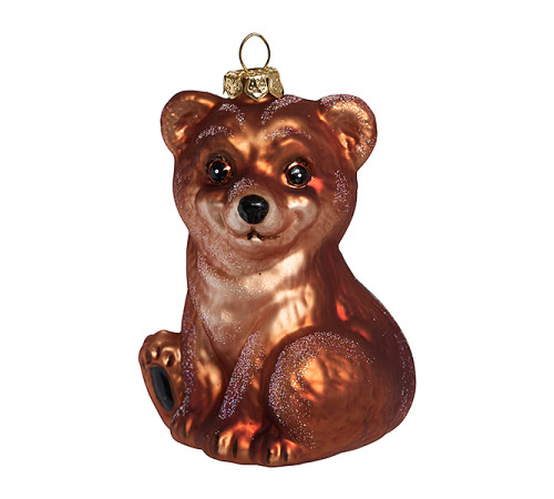 Медвежонок (стекло) 7х5,5х9 см