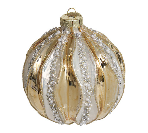 Шар "Звездный путь" (стекло) 10 см