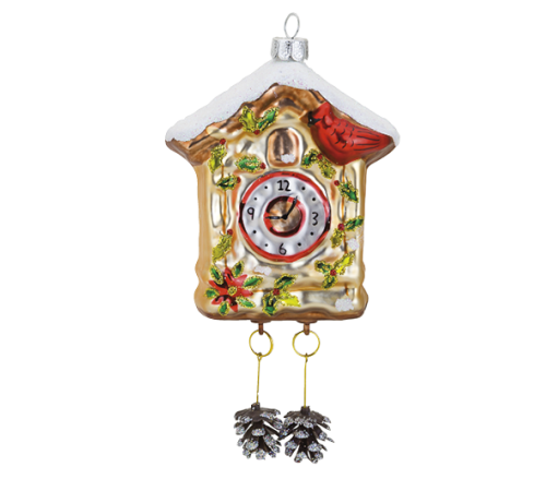 Часы-ходики "Сказочный лес", асс. из 3-х стоимость за 1шт (Нужный вариант указать в комментарии) (стекло) 7,5х4,5х16 см