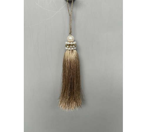 Декоративная подвесная кисточка, золотая 16*3CM
