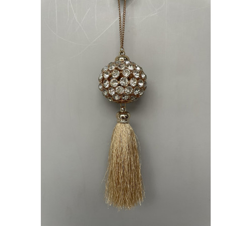 Декоратвная подвесная кисточка, золотая 23*5*5CM