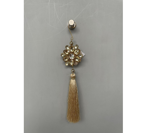 Декоратвная подвесная кисточка, золотая 25*5.5CM