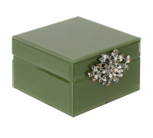 Шкатулка для украшений, L12,5 W13 H8 см