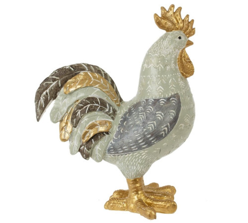 Фигурка декоративная "Петух", L18 W10 H23 см