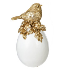 Фигурка декоративная "Птица", L7 W7 H15 см