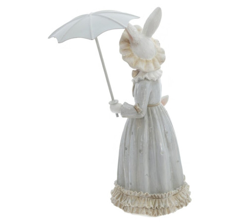 Фигурка декоративная "Зайчиха с зайчонком", L15,5 W12 H20,5 см