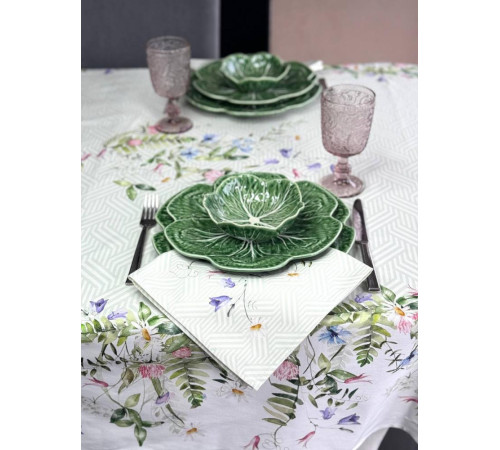 Cкатерть ATMOSPHERE HOME ЛЕТНИЙ ЗНОЙ Артикул - ЛЗ овал 145*220, размер - овал 145*220