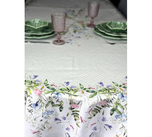 Cкатерть ATMOSPHERE HOME ЛЕТНИЙ ЗНОЙ Артикул - ЛЗ овал 145*220, размер - овал 145*220