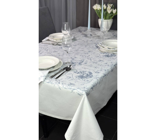 Cкатерть BLOOMIA BEATRICE Артикул - ББЕТ 145*300, размер - 145*300