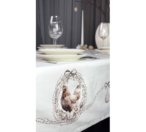 Cкатерть BLOOMIA CHARLOTTE Артикул -БШАР 145*300, размер - 145*300