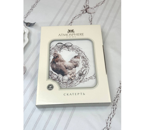 Cкатерть BLOOMIA CHARLOTTE Артикул - БШАР овал 145*250, размер - овал 145*250