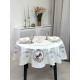 Cкатерть BLOOMIA CHARLOTTE Артикул - БШАР Ф150, размер - круг д.150