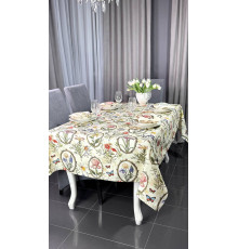 Скатерть BLOOMIA BOTANICA (с пропиткой "Антипятно")