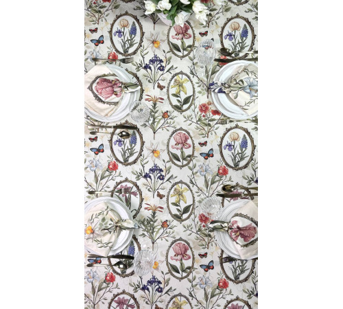Cкатерть BLOOMIA BOTANICA Артикул - ББОТ 145*350, размер - 145*350