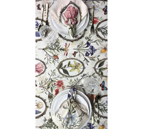 Cкатерть BLOOMIA BOTANICA Артикул - ББОТ 145*350, размер - 145*350
