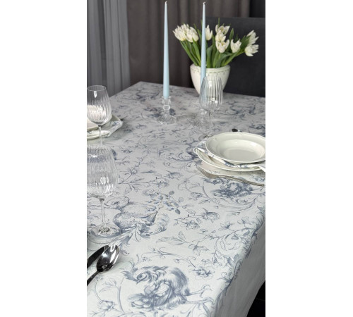 Cкатерть BLOOMIA BEATRICE Артикул - ББЕТ 145*350, размер - 145*350