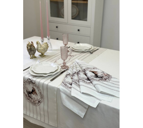 Салфетка BLOOMIA CHARLOTTE Артикул -БШАР 40*40, размер - 40*40