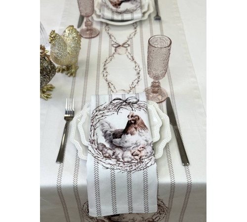 Салфетка BLOOMIA CHARLOTTE Артикул -БШАР 40*40, размер - 40*40