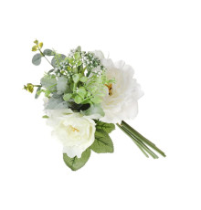 103-139 Иск.цветы - букет (белый) (12)