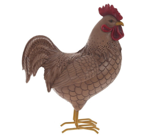 Фигурка декоративная "Петух", L19,5 W9,5 H26 см