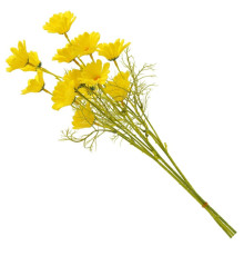 Цветы искусственные "Букет Хризантем из 3шт", L15 W15 H50 см