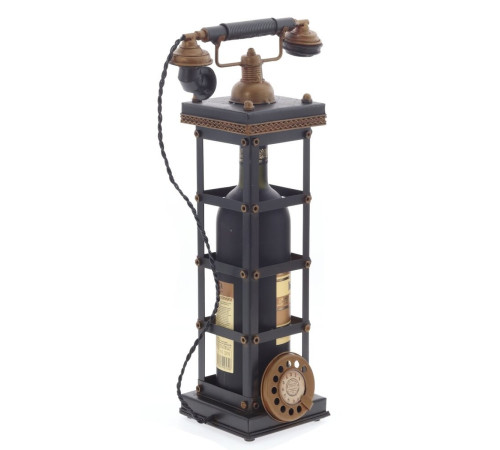 Подставка для бутылки "Телефон", L19,5 W11,5 H40,5 см