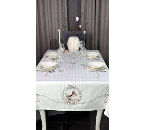 Cкатерть BLOOMIA CHARLOTTE Артикул -БШАР 145*220, размер - 145*220