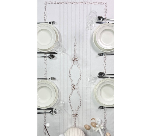 Cкатерть BLOOMIA CHARLOTTE Артикул - БШАР 145*350, размер - 145*350