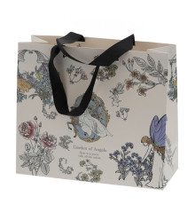 Пакет подарочный M (бумага 250г/м2, блок 12шт), L30 W12 H26 см